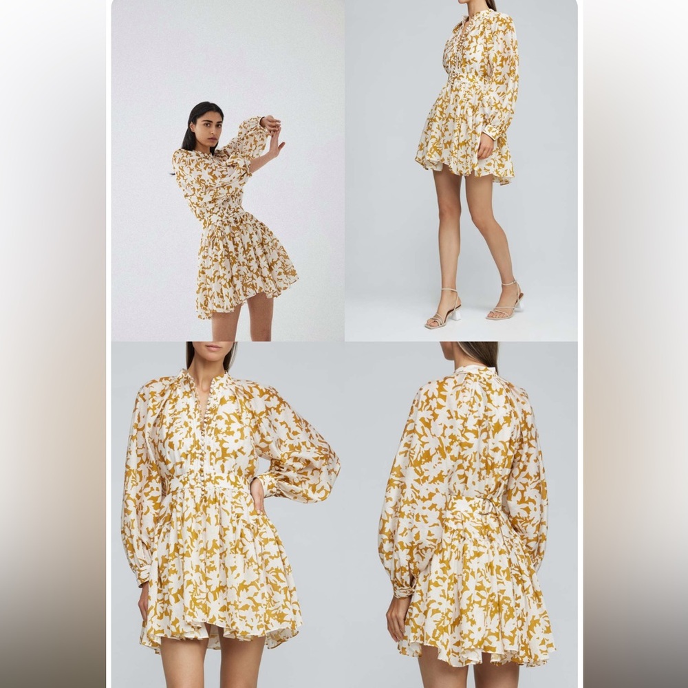 Acler Wolcott Dress Sienna Shadow size 2 - Picture 11 of 11